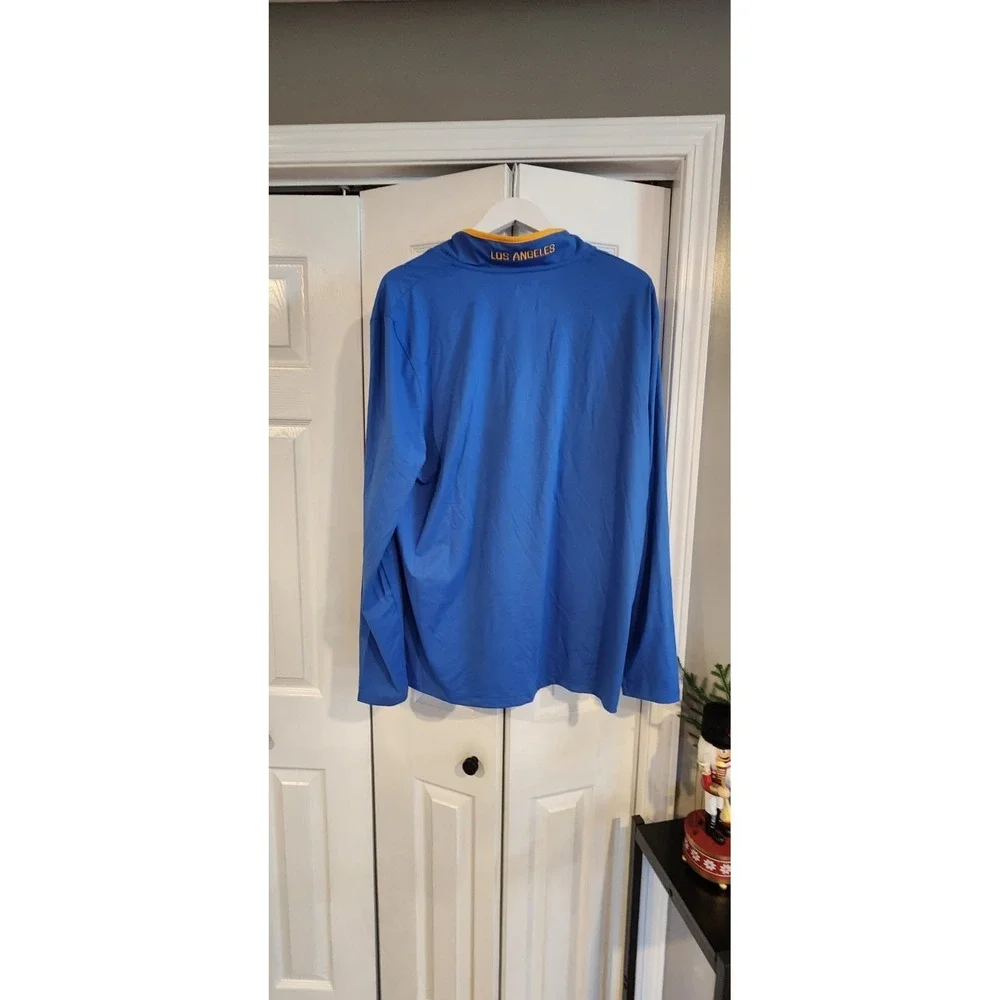 NFL San Diego Chargers Quarter Zip Pullover Mens Xl